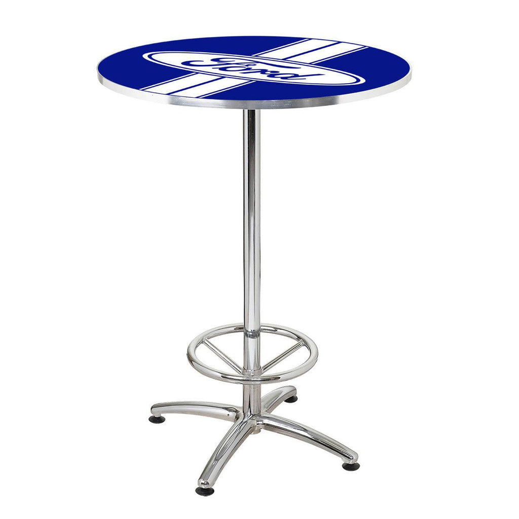 Ford Stripes Cafe Table-Grease Monkey Garage