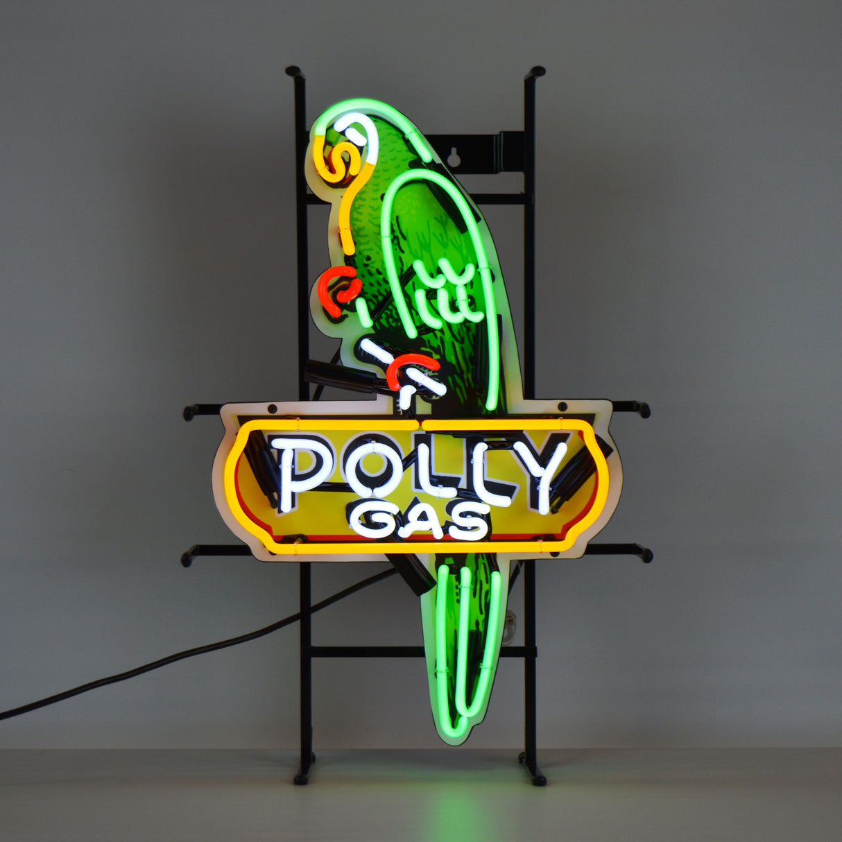 Polly Gas Shaped Neon Sign-Neon Signs-Grease Monkey Garage