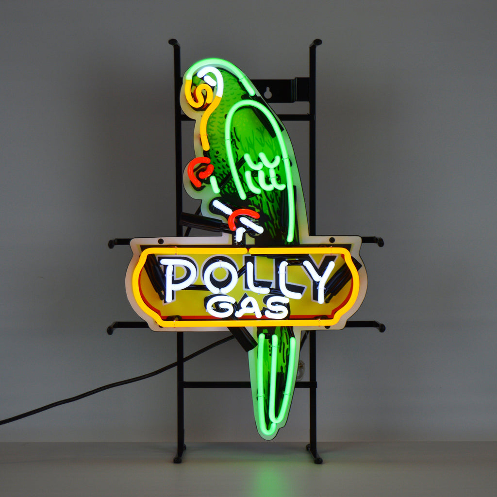 Polly Gas Shaped Neon Sign-Neon Signs-Grease Monkey Garage