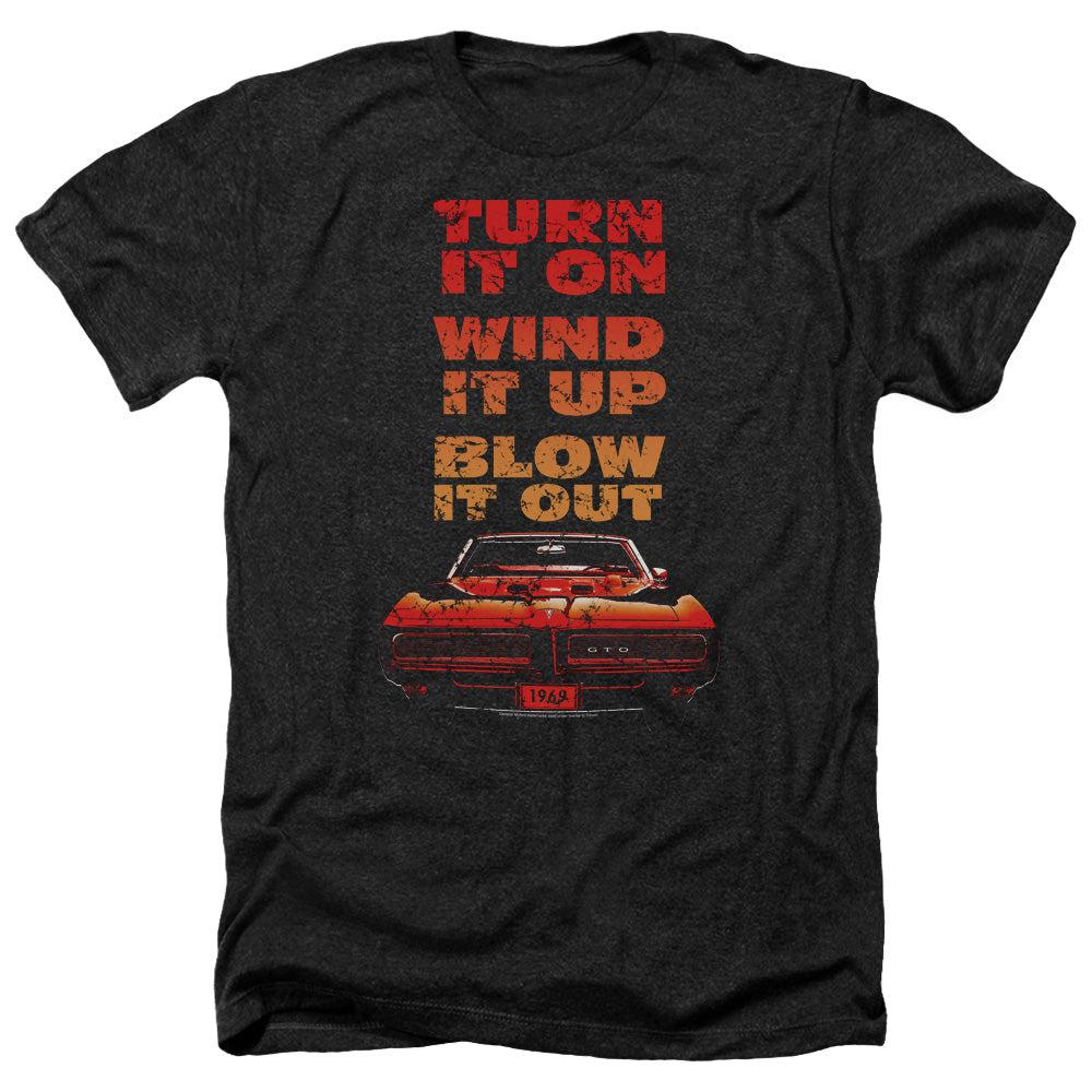 Pontiac 1969 GTO Blow It Out Short-Sleeve T-Shirt-Grease Monkey Garage
