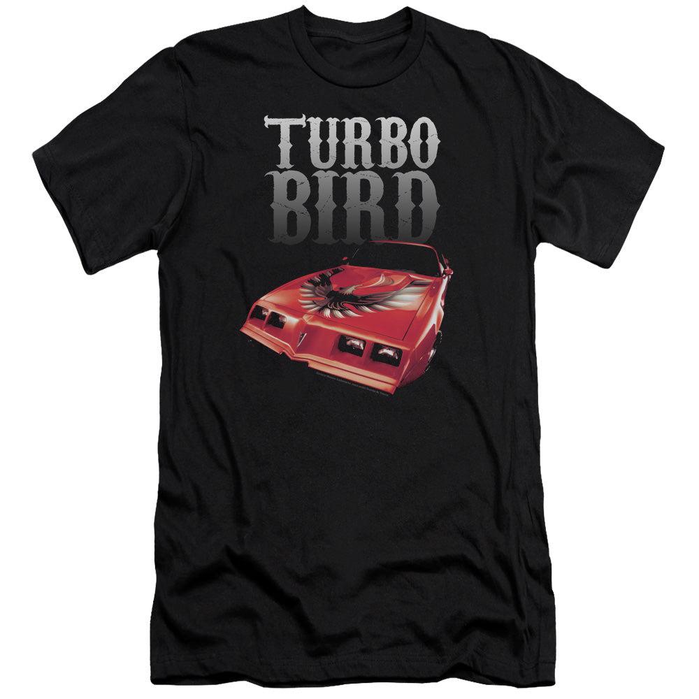Pontiac Turbo Bird Turbo Trans Am Premium Slim Fit Short-Sleeve T-Shirt-Grease Monkey Garage