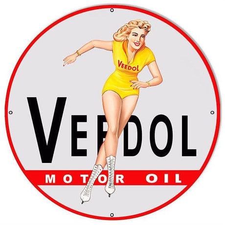 Miss Veedol and Veedol Motor Oil