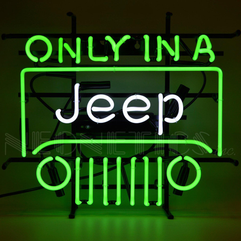 Jeep Signs-The Neon Garage