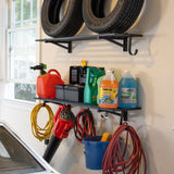 1' x 4' Bristol Garage Wall Mount Shelves | 2-Pack-Wall Mounted-Grease Monkey Garage