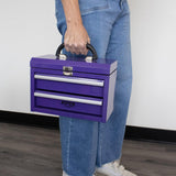 11-Inch 2-Drawer Portable Toolbox-Grease Monkey Garage