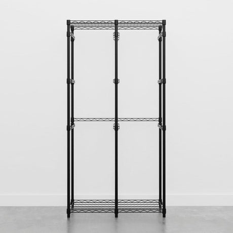 12 Gallon Storage Bin Rack-Wire Shelving-Grease Monkey Garage