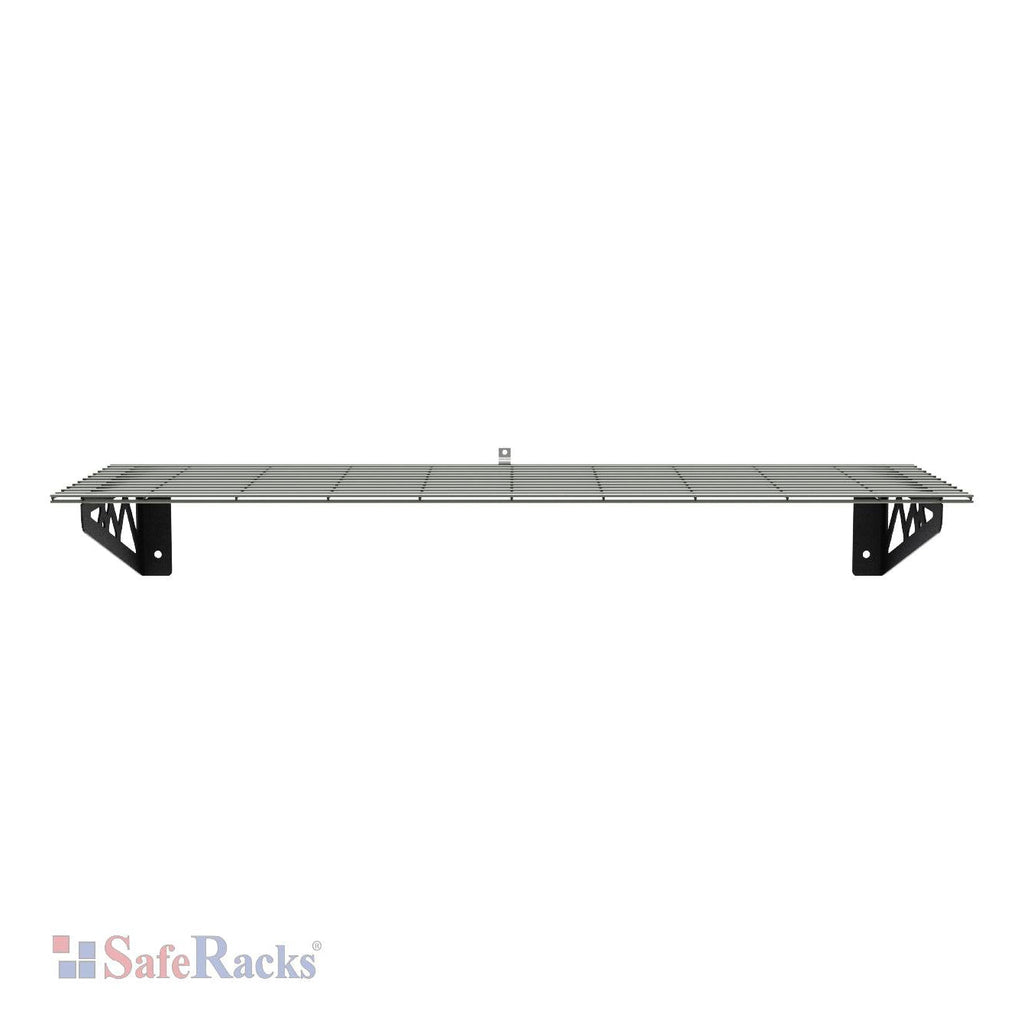 12" x 36" Wall Shelves (Two Pack with Hooks)-Grease Monkey Garage