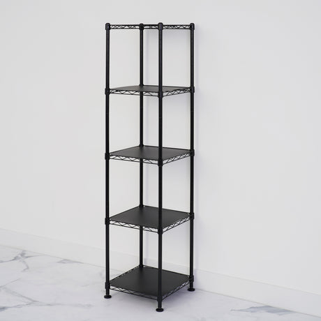 14" x 14" x 60" 5-Tier Wire Rack-Wire Shelving-Grease Monkey Garage