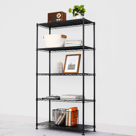 14" x 30" x 60" 5-Tier Wire Rack-Wire Shelving-Grease Monkey Garage