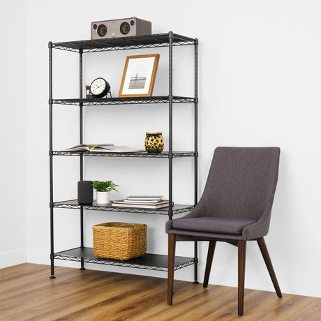 14" x 36" x 60" 5-Tier Wire Rack-Wire Shelving-Grease Monkey Garage