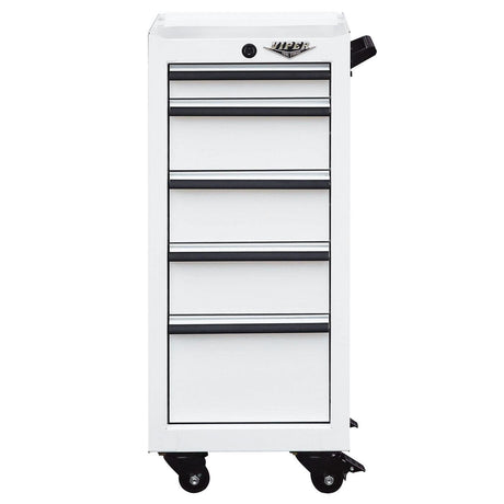 16-Inch 5-Drawer Rolling Salon Cart, Set of Three-Grease Monkey Garage