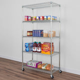 18" x 36" x 72" 5-Tier Wire Rack-Wire Shelving-Grease Monkey Garage