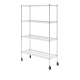 18" x 48" x 72" 4-Tier Wire Rack-Wire Shelving-Grease Monkey Garage