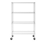 18" x 48" x 72" 4-Tier Wire Rack-Wire Shelving-Grease Monkey Garage