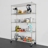 18" x 48" x 72" 5-Tier Wire Rack-Wire Shelving-Grease Monkey Garage