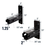 1.25" Haymarket Hitch Wall Mount | Holds Bike or Cargo Car Rack-Wall Mounted-Grease Monkey Garage