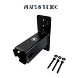 2" Haymarket Hitch Wall Mount | Holds Bike or Cargo Car Rack-Wall Mounted-Grease Monkey Garage