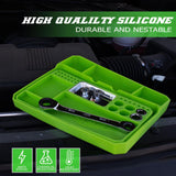 2-Piece Flexible Silicone Tool Tray Set-Grease Monkey Garage