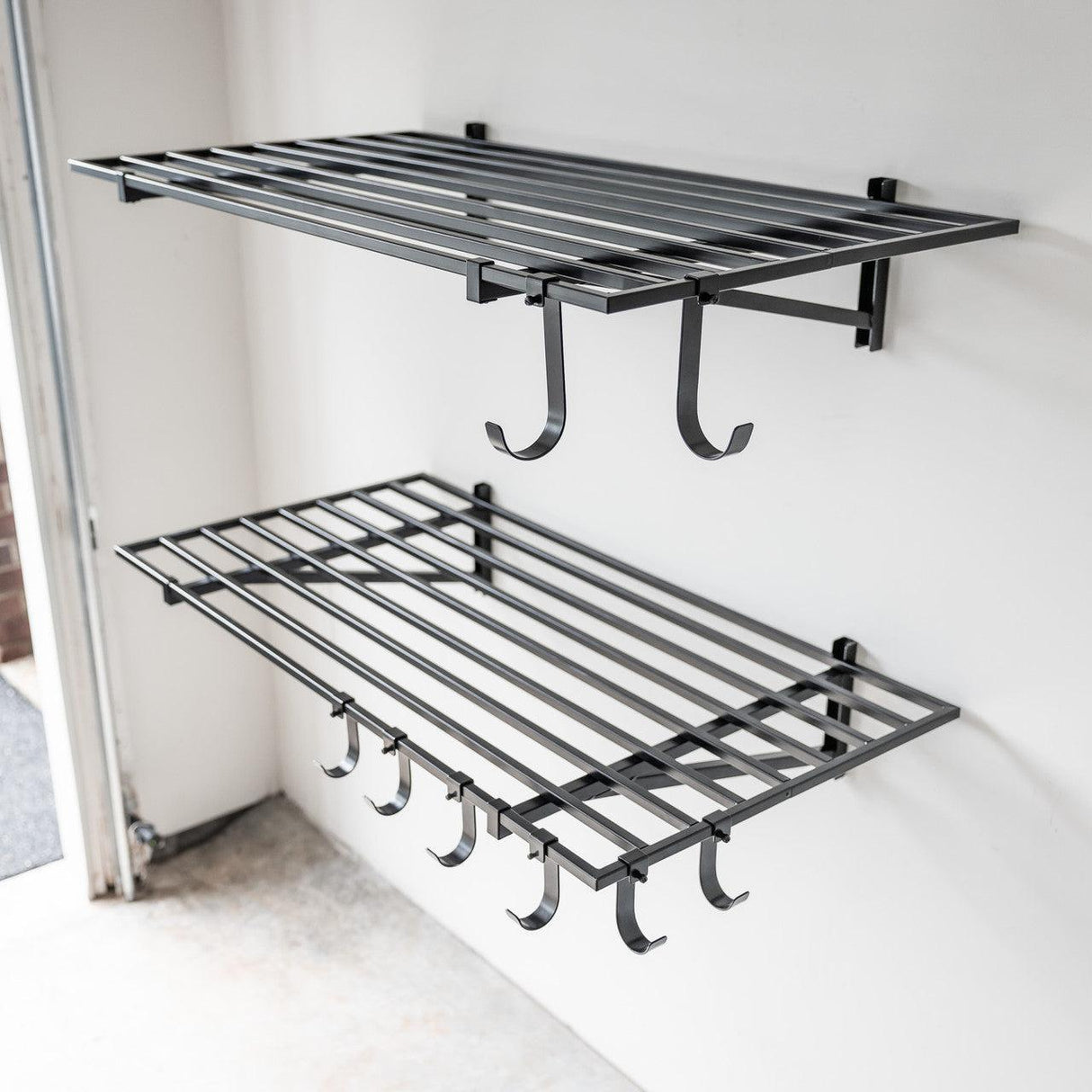 2' x 4' Bristol Garage Wall Mount Shelves | 2-Pack-Wall Mounted-Grease Monkey Garage