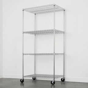 24" x 36" x 72" 4-Tier Wire Rack-Wire Shelving-Grease Monkey Garage