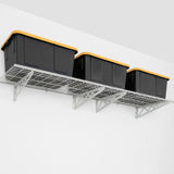 24" x 48" Wall Shelves Combo (Four Pack with Hooks)-Wall Mounted Storage-Grease Monkey Garage