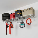24" x 48" Wall Shelves (Two Pack with Hooks)-Wall Mounted Storage-Grease Monkey Garage