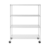 24" x 60" x 72" 4-Tier Wire Rack-Wire Shelving-Grease Monkey Garage