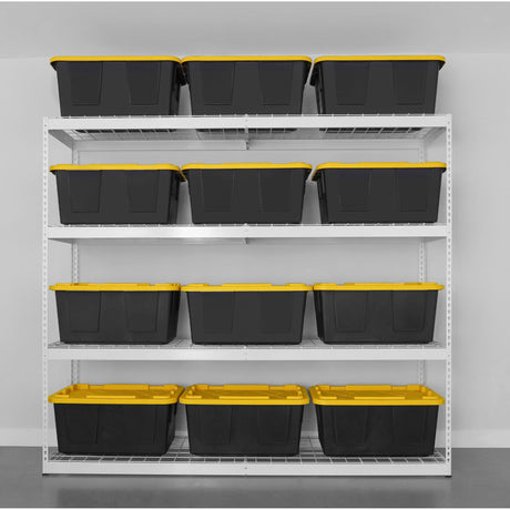 24" x 92" x 84" Heavy-Duty Garage Shelving-Heavy Duty Garage Shelving-Grease Monkey Garage