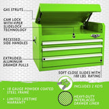 26-Inch 3-Drawer Top Chest-Grease Monkey Garage