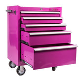 26-Inch 5-Drawer Rolling Cabinet-Grease Monkey Garage