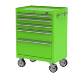 26-Inch 5-Drawer Rolling Cabinet-Grease Monkey Garage