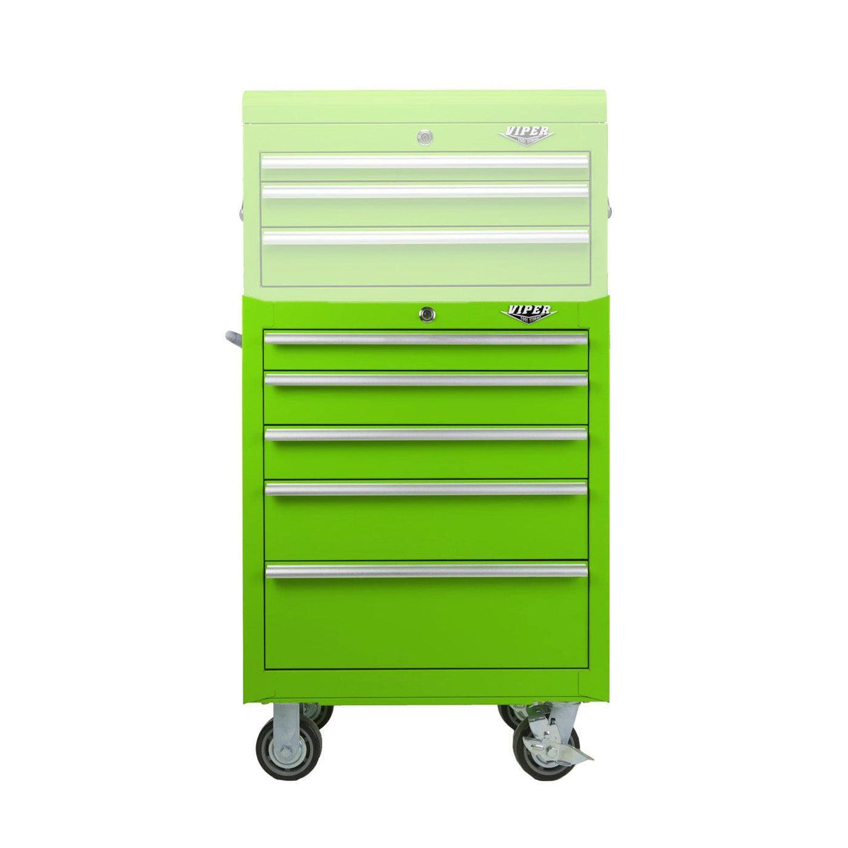26-Inch 5-Drawer Rolling Cabinet-Grease Monkey Garage