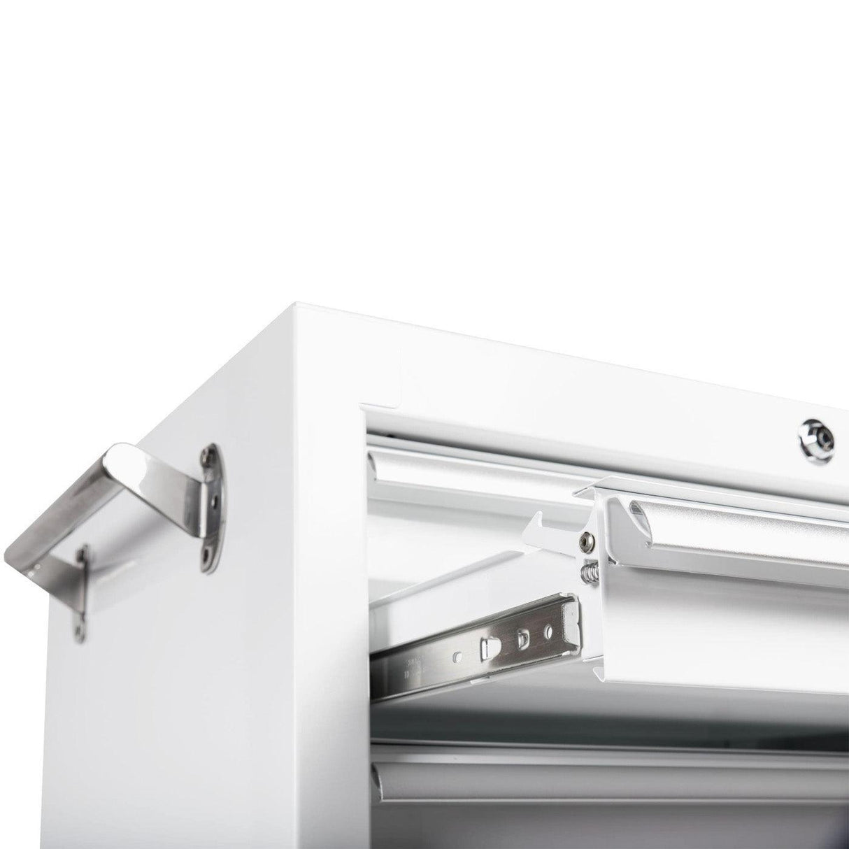 26-Inch 5-Drawer Rolling Cabinet with Bulk Storage-Grease Monkey Garage