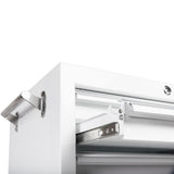 26-Inch 5-Drawer Rolling Cabinet with Bulk Storage-Grease Monkey Garage