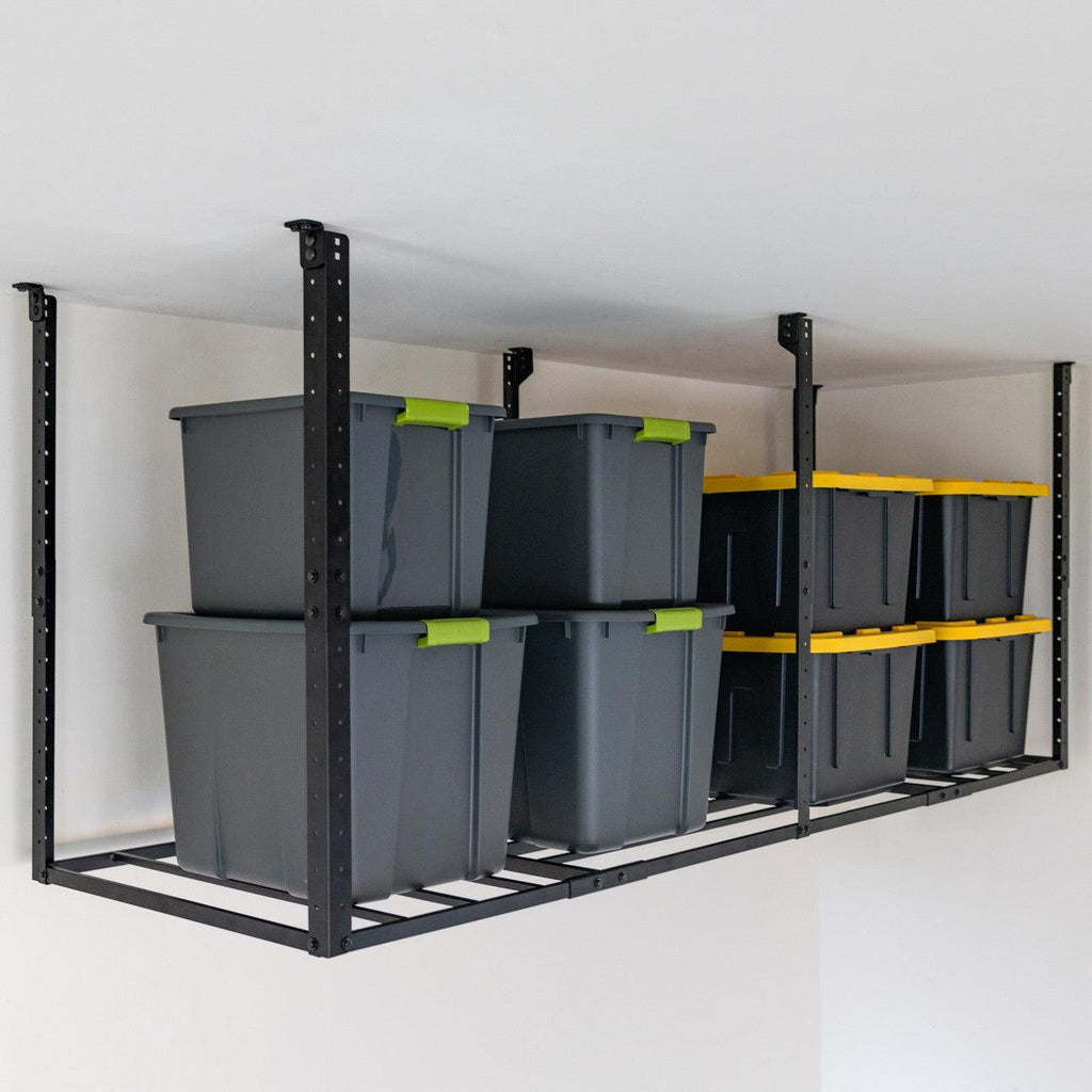 3' x 8' Faber Overhead Garage Shelving | Holds 700 lbs-Ceiling-Grease Monkey Garage