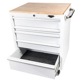 30-Inch 5-Drawer Rolling Cabinet-Grease Monkey Garage