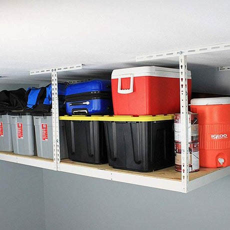 4' x 8' Overhead Garage Storage Rack Frame Kit-Overhead Storage-Grease Monkey Garage