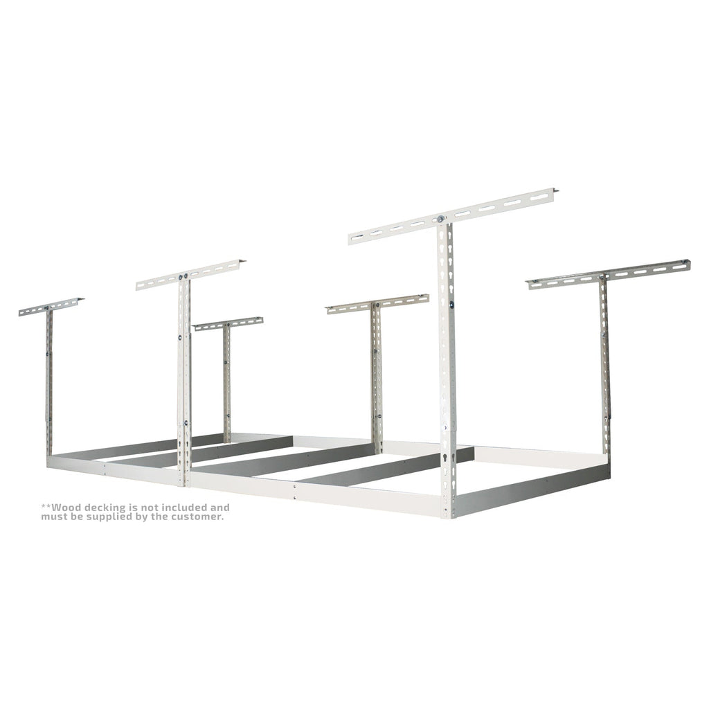 4' x 8' Overhead Garage Storage Rack Frame Kit-Overhead Storage-Grease Monkey Garage