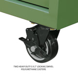 41-Inch 6-Drawer Rolling Cabinet with Power Drawer-Grease Monkey Garage