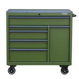 41-Inch 6-Drawer Rolling Cabinet with Power Drawer-Grease Monkey Garage