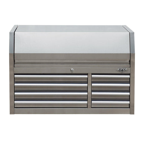 41-Inch 8-Drawer Stainless Steel Top Chest-Grease Monkey Garage