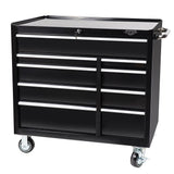 41-Inch 9-Drawer Rolling Cabinet-Grease Monkey Garage