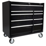 41-Inch 9-Drawer Rolling Cabinet-Grease Monkey Garage