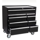 41-Inch 9-Drawer Rolling Cabinet-Grease Monkey Garage