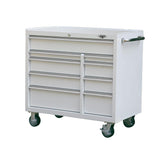 41-Inch 9-Drawer Rolling Cabinet-Grease Monkey Garage