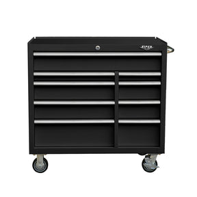 41-Inch 9-Drawer Rolling Cabinet-Grease Monkey Garage