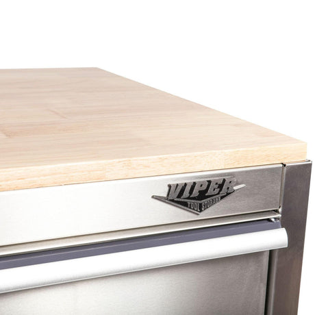 41-Inch 9-Drawer Stainless Steel Rolling Cabinet-Grease Monkey Garage