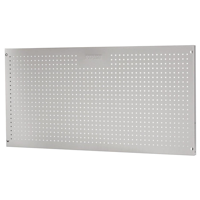 48 x 24-Inch Stainless Steel Pegboard-Grease Monkey Garage