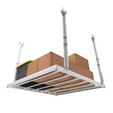 4'x4' Heavy Duty Overhead Garage Storage Rack-Grease Monkey Garage
