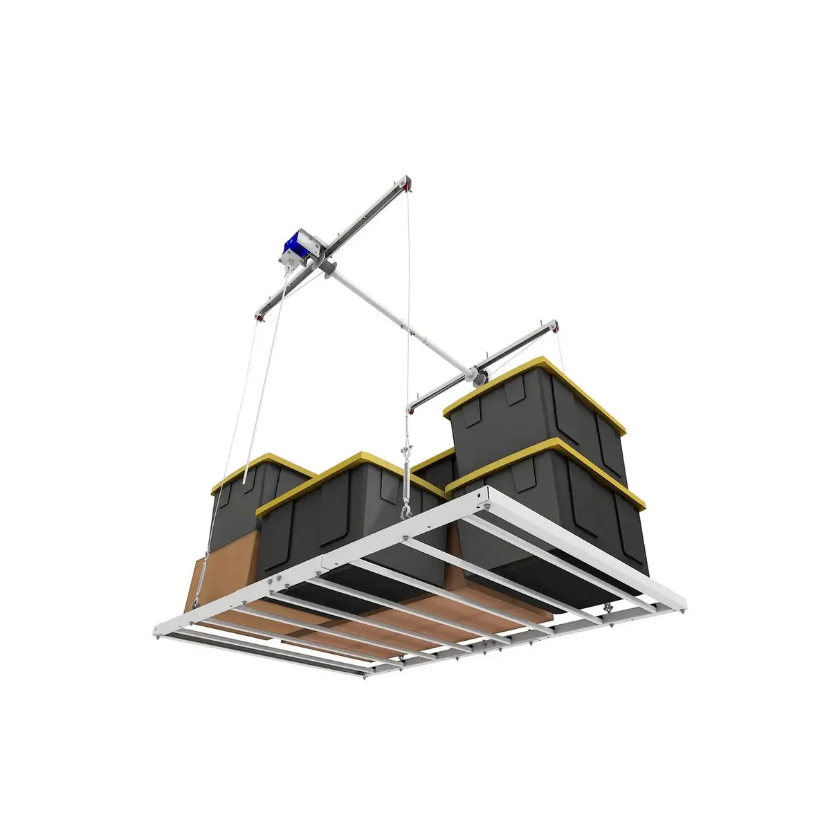 4'x6' E-Z Lift - 8' Drop-Grease Monkey Garage